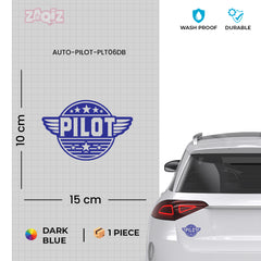 Fly High Pilot Emblem for Trucks