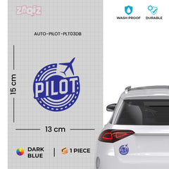 Stylish Aviation Emblem for Vehicles