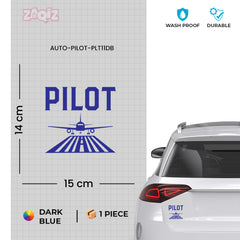 Sky’s the Limit Pilot Decal for Laptops