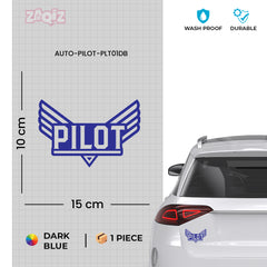 Proud Pilot on Board Decal