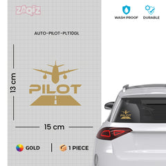 Licensed Pilot on Board Sticker