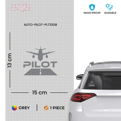 Licensed Pilot on Board Sticker