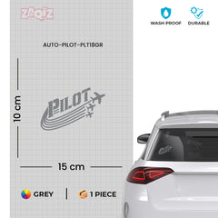 Pilot in Command Sticker for Trucks