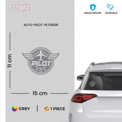 Bold Pilot Spirit Sticker for SUVs