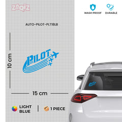 Pilot in Command Sticker for Trucks