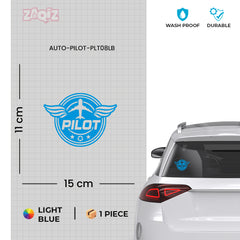 Bold Pilot Spirit Sticker for SUVs