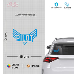 Proud Pilot on Board Decal