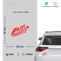 Pilot in Command Sticker for Trucks