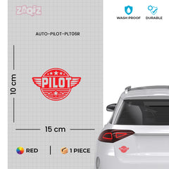 Fly High Pilot Emblem for Trucks