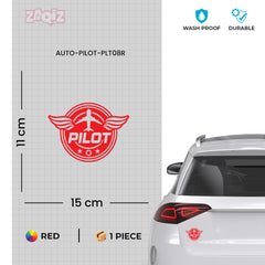 Bold Pilot Spirit Sticker for SUVs