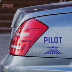 Sky’s the Limit Pilot Decal for Laptops