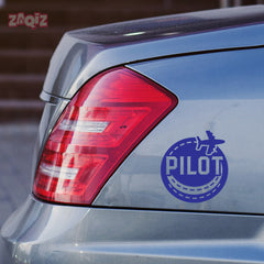 Sky Rider Pilot Badge for Cars