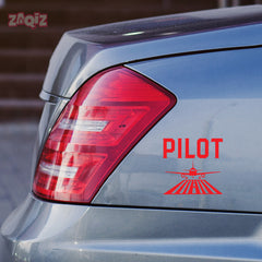 Sky’s the Limit Pilot Decal for Laptops