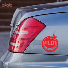 Sky Rider Pilot Badge for Cars