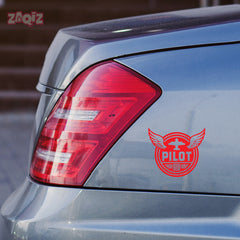 Aviation Enthusiast Badge for Cars