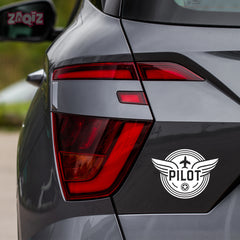 Captain on Board Aviation Decal