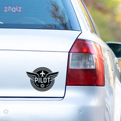 Captain on Board Aviation Decal