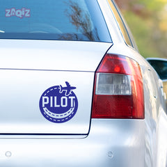 Sky Rider Pilot Badge for Cars