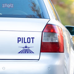 Sky’s the Limit Pilot Decal for Laptops