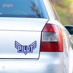 Proud Pilot on Board Decal