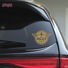 Bold Pilot Spirit Sticker for SUVs