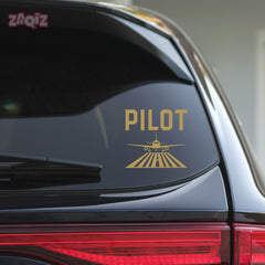 Sky’s the Limit Pilot Decal for Laptops