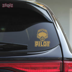 Cockpit Dreams Pilot Sticker