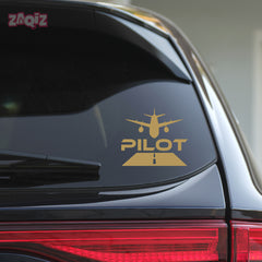 Licensed Pilot on Board Sticker