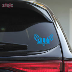 Proud Pilot on Board Decal
