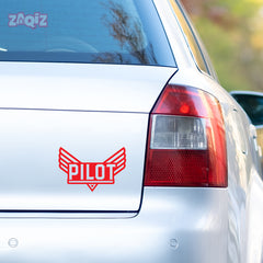 Proud Pilot on Board Decal