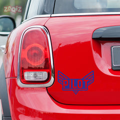 Proud Pilot on Board Decal