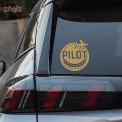 Sky Rider Pilot Badge for Cars
