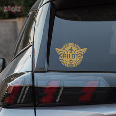 Captain on Board Aviation Decal