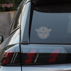 Captain on Board Aviation Decal