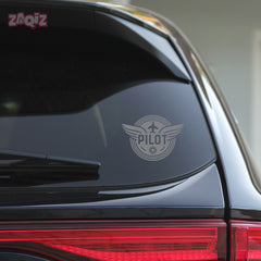 Captain on Board Aviation Decal