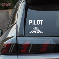 Sky’s the Limit Pilot Decal for Laptops