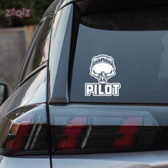 Cockpit Dreams Pilot Sticker