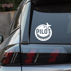 Sky Rider Pilot Badge for Cars