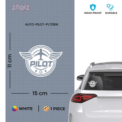 Bold Pilot Spirit Sticker for SUVs