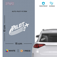 Pilot in Command Sticker for Trucks