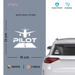 Licensed Pilot on Board Sticker
