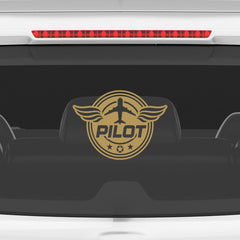 Bold Pilot Spirit Sticker for SUVs