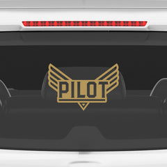 Proud Pilot on Board Decal