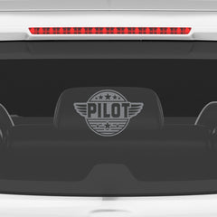 Fly High Pilot Emblem for Trucks