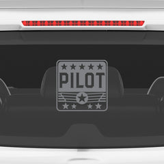 Soaring High Pilot Sticker for Bikes