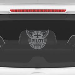 Aviation Enthusiast Badge for Cars