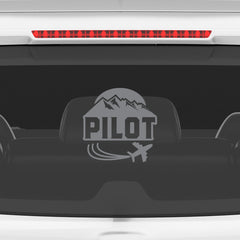 Wings of a Pilot Sticker for Cars