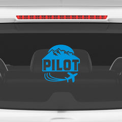 Wings of a Pilot Sticker for Cars