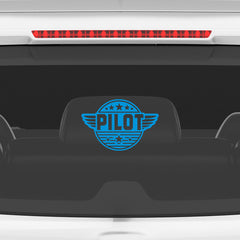 Fly High Pilot Emblem for Trucks