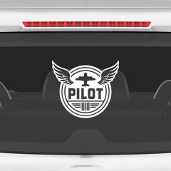 Aviation Enthusiast Badge for Cars